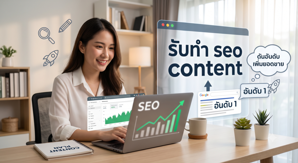รับทำ seo content